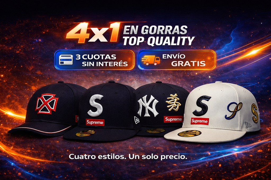 Oferta 4x1 new era Tope De Gama 3 coutas sin interes