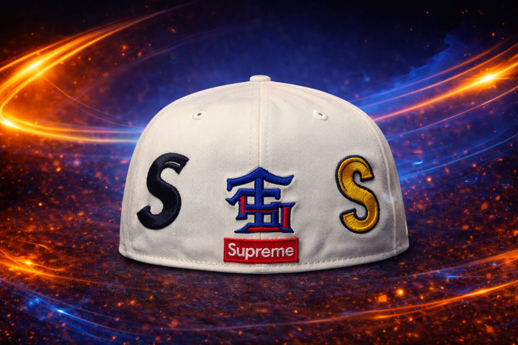 Supreme Multi S Logo New Era 59Fifty Fitted Hat White